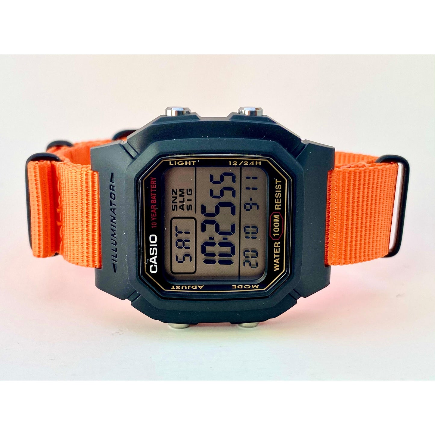 Casio with Orange Strap