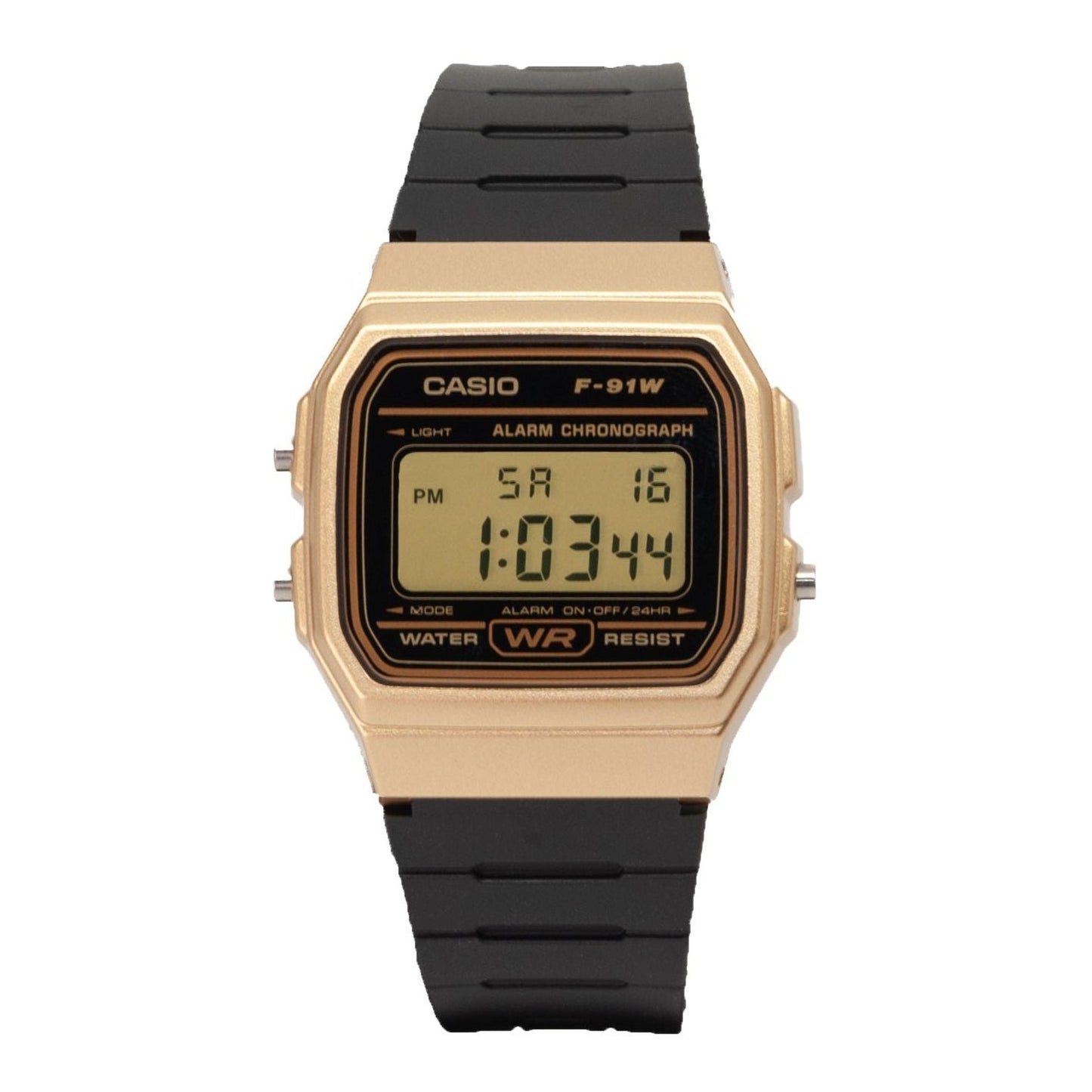 Casio f91-w Gold